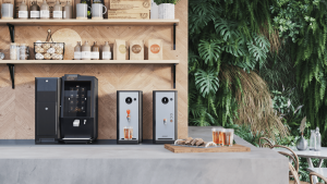 Esprecious 21L Espressomaskin, Kap: 2×0,7 kilo / 1×3,2 liter, 230V~ 50/60Hz 2250W Bar & Kaffe 2