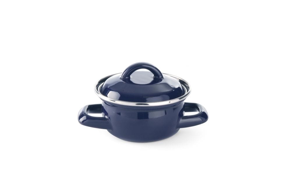 Suppe & saus panne – med lokk, HENDI, blå, 0,5L, Blå, ø115x(H)95mm Kasseroller & Panner 2