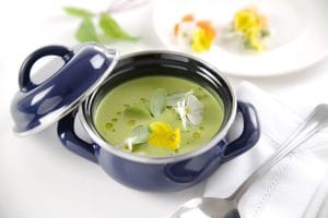 Suppe & saus panne – med lokk, HENDI, blå, 0,5L, Blå, ø115x(H)95mm Kasseroller & Panner 2