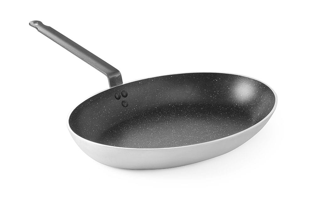 Fiskestekpanne – oval, HENDI, 280x400x(H)55mm Kasseroller & Panner 2