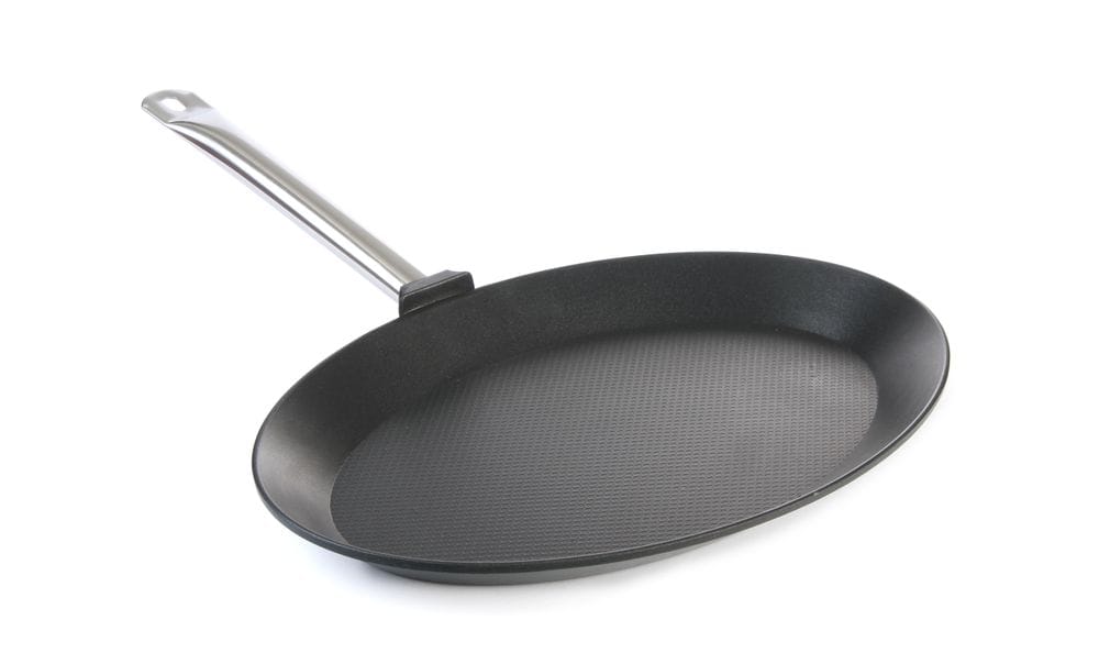Stekepanne til fisk – oval Titanium Professional, HENDI, 400x275x(H)35mm Kasseroller & Panner 2