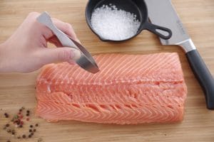 Fiskebeinpinsett flatt hode, HENDI, (L)130mm Kjøkkenredskaper 2