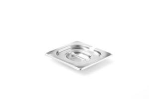 Lokk til GN-Kantine med skjefordypning, HENDI, Profi Line, GN 1/6, 176x162mm GN Kantiner