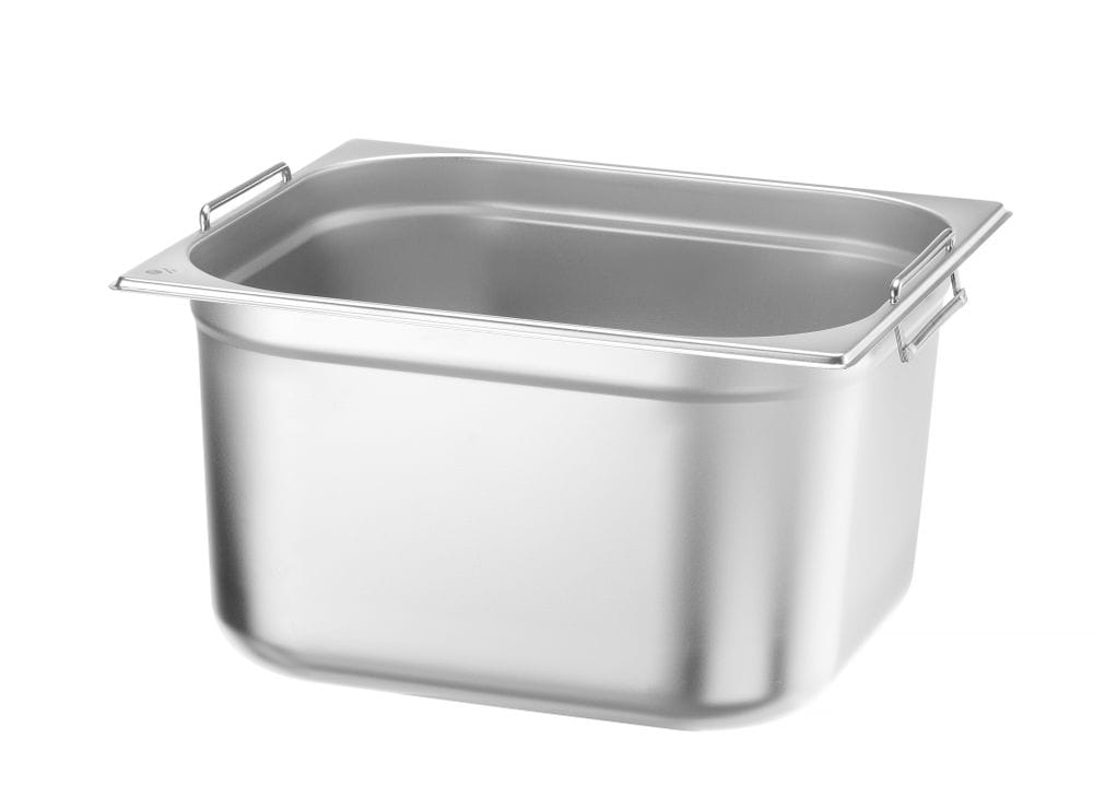 Kantine GN 2/3 med håndtak, HENDI, Budget Line, GN 2/3, 17L, 354x325x(H)200mm GN Kantiner 2