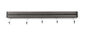Knivmagnet med kroker, HENDI, 5 kroker, (L)470mm Kjøkkenredskaper Knivmagnet med kroker, HENDI, 5 kroker, (L)470mm Kjøkkenredskaper