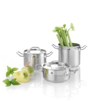 Kasserolle lav – med lokk, HENDI, Profi Line, 1,5L, ⌀160x(H)75mm Kasseroller & Panner 2