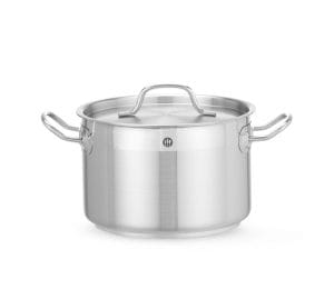 Gryte middels høy – med lokk, HENDI, Profi Line, 4L, ⌀200x(H)130mm Kasseroller & Panner