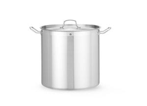 Kasserolle høy – med lokk, HENDI, Profi Line, 37L, ⌀360x(H)360mm Kasseroller & Panner