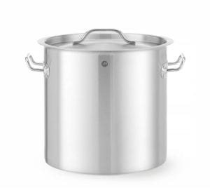 Gryte med lokk, HENDI, Budget Line, 36L, ⌀360x(H)360mm Kasseroller & Panner