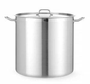Kasserolle høy – med lokk, HENDI, Profi Line, 70L, ⌀450x(H)450mm Kasseroller & Panner