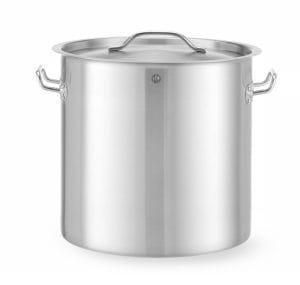 Gryte med lokk, HENDI, Budget Line, 25L, ⌀345x(H)350mm Kasseroller & Panner