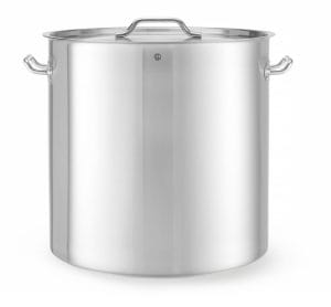 Gryte med lokk, HENDI, Budget Line, 98L, ⌀500x(H)500mm Kasseroller & Panner