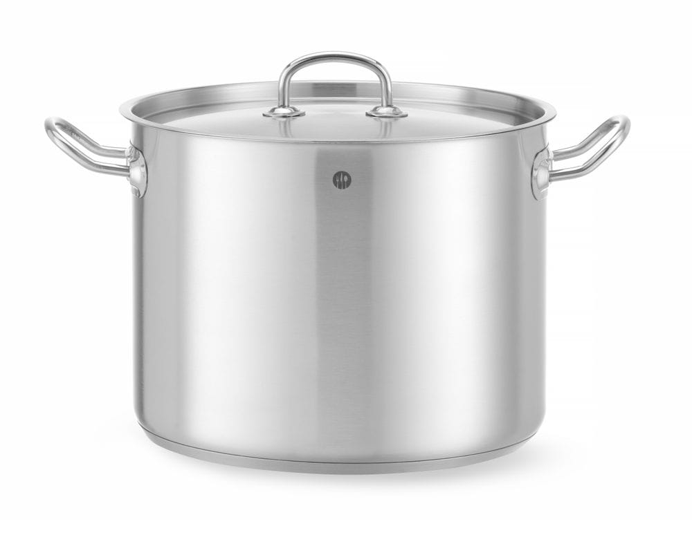 Gryte høy – ​​med lokk, HENDI, Kitchen Line, 13,5L, ⌀280x(H)220mm Kasseroller & Panner 2