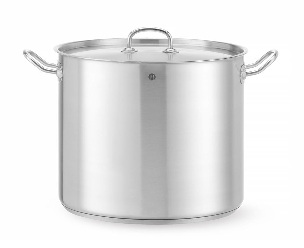 Gryte høy – ​​med lokk, HENDI, Kitchen Line, 21L, ⌀320x(H)270mm Kasseroller & Panner 2