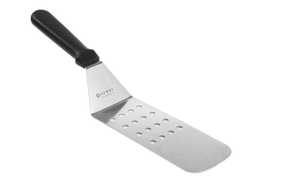 Stekespade fleksibel, perforert, HENDI, Sort, 375x75mm Kjøkkenredskaper 2