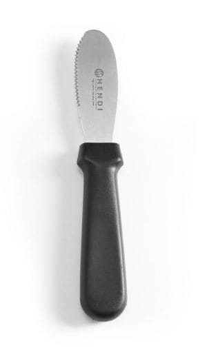 Spreder – takket, kniv, HENDI, Sort, (L)210mm Kjøkkenredskaper