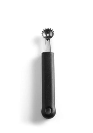Melon scoop taggete, skje HENDI, Sort, (L)150mm Kjøkkenredskaper