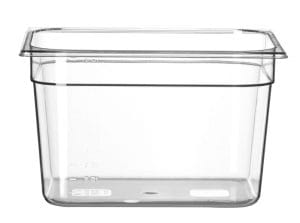 Kantine GN 1/2 polykarbonat, HENDI, Profi Line, GN 1/2, 12,5L, Transparent, 325x265x(H)200mm GN Kantiner