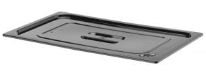 Lokk til GN-Kantine svart polykarbonat, HENDI, GN 1/1, Svart, 530x325mm GN Kantiner