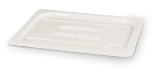 Lokk til GN-Kantine hvit polykarbonat, HENDI, GN 1/1, Hvit, 530x325mm GN Kantiner