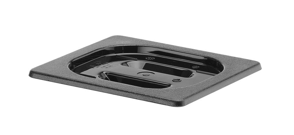 Lokk til GN-Kantine svart polykarbonat, HENDI, GN 1/6, Svart, 176x162mm GN Kantiner 2