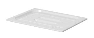 Lokk til GN-Kantine hvit polykarbonat, HENDI, GN 1/2, Hvit, 265x325mm GN Kantiner