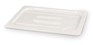 Lokk til GN-Kantine hvit polykarbonat, HENDI, GN 1/3, Hvit, 325x176mm GN Kantiner