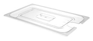 Lokk til GN-Kantine med sous vide-pinnefordypning, HENDI, GN 1/1, Transparent, 530x325mm GN Kantiner