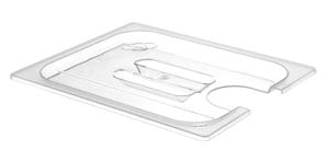 Lokk til GN-Kantine med sous vide-pinnefordypning, HENDI, GN 1/1, Transparent, 530x325mm GN Kantiner 2