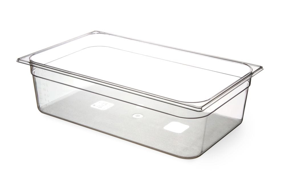 Kantine GN 1/1 Tritan, HENDI, Budget Line, GN 1/1, 9L, Transparent, 530x325x(H)65mm GN Kantiner 2
