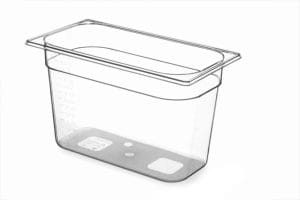 Kantine GN 1/3 Tritan, HENDI, GN 1/3, 7,8L, Gjennomsiktig, 325x176x(H)200mm GN Kantiner