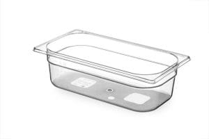 Kantine GN 1/3 Tritan, HENDI, GN 1/3, 4L, Transparent, 325x176x(H)100mm GN Kantiner