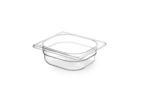Kantine GN 1/6 Tritan, HENDI, GN 1/6, 1L, Gjennomsiktig, 176x162x(H)65mm GN Kantiner