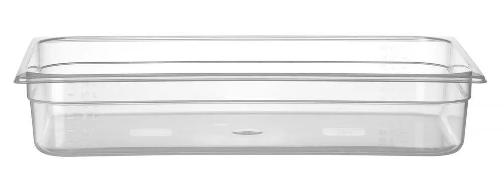 Kantine GN 1/1 polypropylen, HENDI, Profi Line, GN 1/1, 14L, Transparent, 530x325x(H)100mm GN Kantiner 2