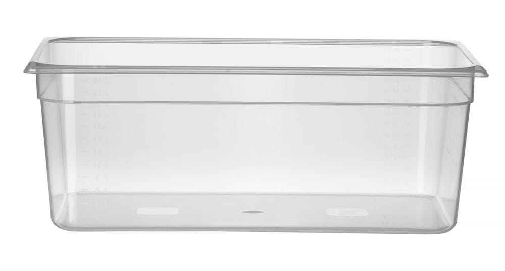 Kantine GN 1/1 HACCP, HENDI, GN 1/1, 28L, Gjennomsiktig, 530x325x(H)200mm GN Kantiner 2