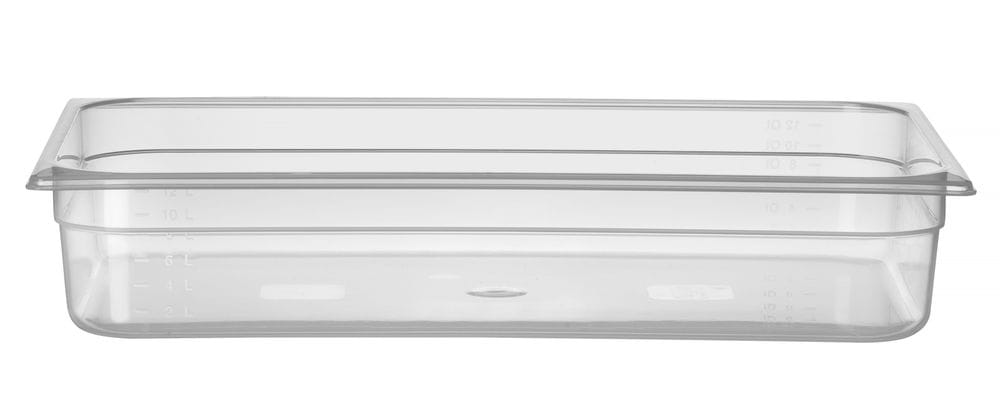 Kantine GN 1/1 HACCP, HENDI, GN 1/1, 12L, Gjennomsiktig, 530x325x(H)100mm GN Kantiner 2