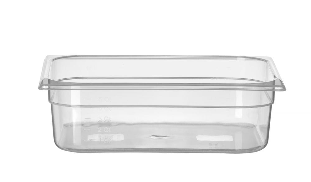 Kantine GN 1/2 polypropylen, HENDI, Profi Line, GN 1/2, 6,5L, Transparent, 325x265x(H)100mm GN Kantiner 2