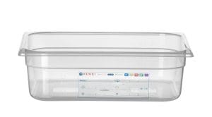 Kantine GN 1/2 HACCP, HENDI, GN 1/2, 6,5L, Gjennomsiktig, 325x265x(H)100mm GN Kantiner