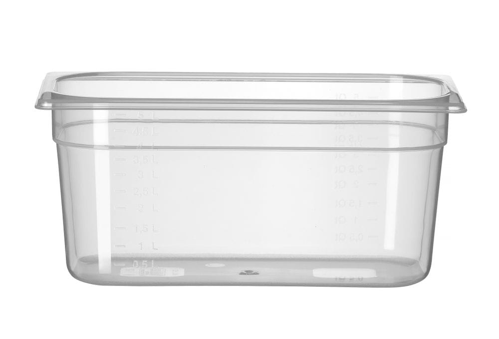 Kantine GN 1/3 polypropylen, HENDI, Profi Line, GN 1/3, 5,7L, Transparent, 325x176x(H)150mm GN Kantiner 2