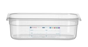 Kantine GN 1/3 HACCP, HENDI, GN 1/3, 4L, Transparent, 325x176x(H)100mm GN Kantiner