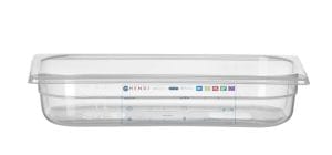 Kantine GN 1/3 HACCP, HENDI, GN 1/3, 2,5L, Gjennomsiktig, 325x176x(H)65mm GN Kantiner 2