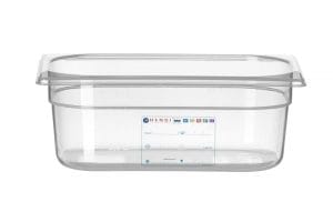 Kantine GN 1/4 HACCP, HENDI, GN 1/4, 2,8L, Gjennomsiktig, 265x162x(H)100mm GN Kantiner