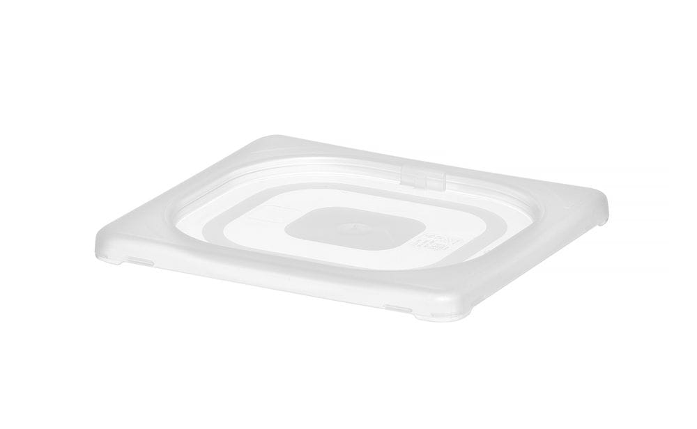 Lokk til GN-Kantine polypropylen, HENDI, GN 1/6, Transparent, 176x162mm GN Kantiner 2