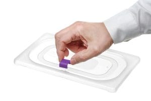 Lokkklemmer for HACCP oppbevaringsKantine, HENDI, lilla, 12 stk GN Kantiner 2