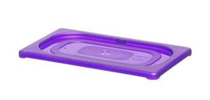 Lokk til GN-Kantine lilla, HENDI, GN 1/4, lilla, 265x162mm GN Kantiner