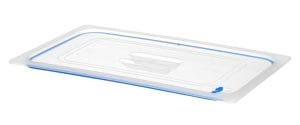 Lokk til GN-Kantine laget av polypropylen, med forsegling, HENDI, GN 1/1, Transparent, 530x325mm GN Kantiner