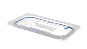 Lokk til GN-Kantine laget av polypropylen, med forsegling, HENDI, GN 1/2, Transparent, 325x265mm GN Kantiner
