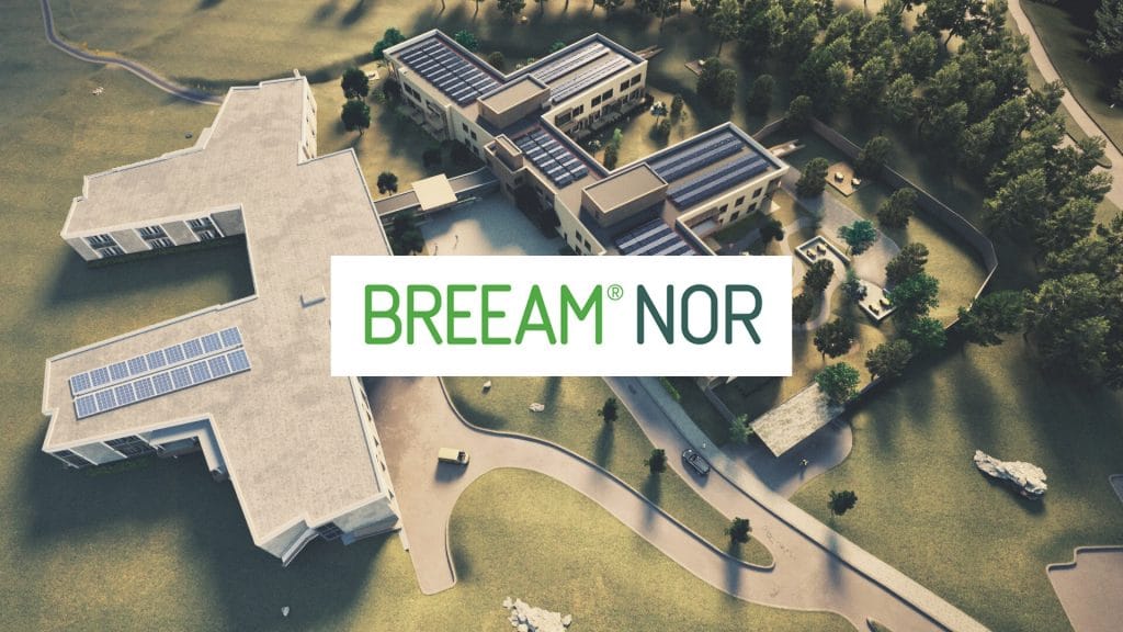 breeam breeam-nor miljøsertifisering storkjøkken 1 lyngbakken bo og behandlingsenter oversikt