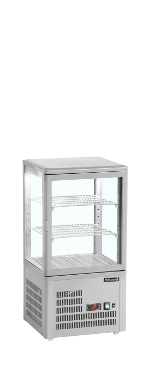 Kjøledisk – Eksponeringsskap UPD60-GREY, Vol: 60 / 58  liter, 230v Eksponeringsdisker