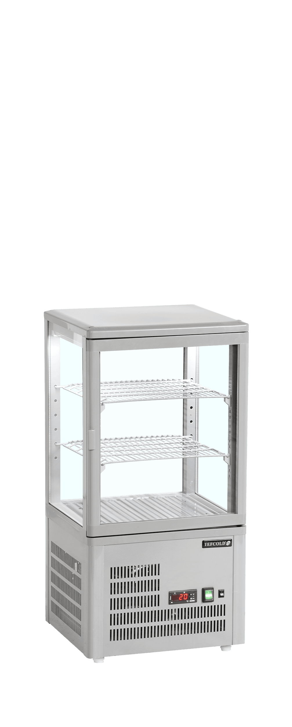 Kjøledisk – Eksponeringsskap UPD60-GREY, Vol: 60 / 58  liter, 230v Eksponeringsdisker 2